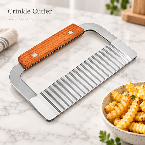 Crinkle cutter wavy potato - cutter,