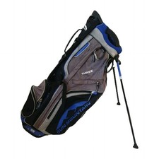 Sun Mountain Blue Mix Three 5 Golf Bag 6 Way Divider Dual Strap - No Rain Cover.