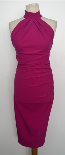 Kevan jon dress fuchsia - kevan, pink