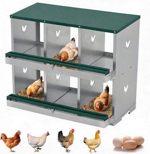 Metal chicken laying nest - chicken,