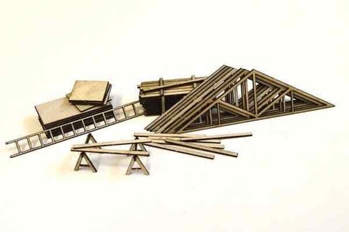 Timber yard building site - yard,