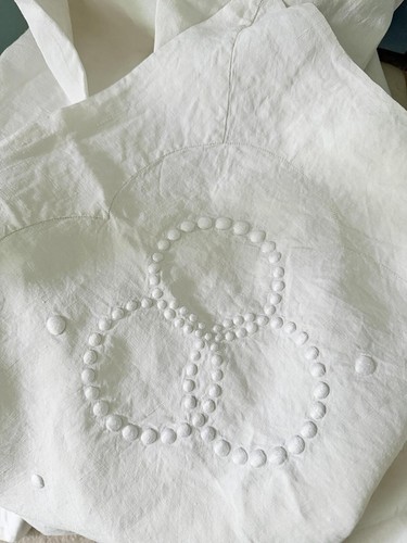 Large 1930s french linen - french,