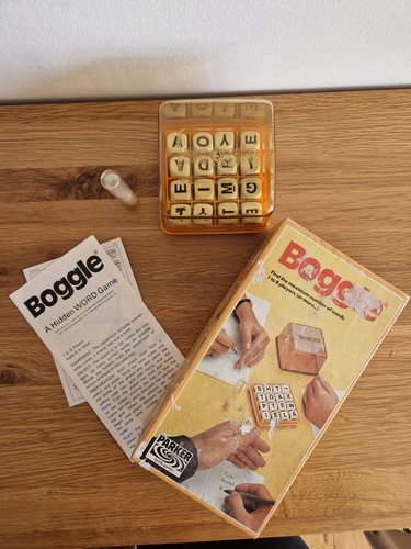 Boggle game vintage - vintage,