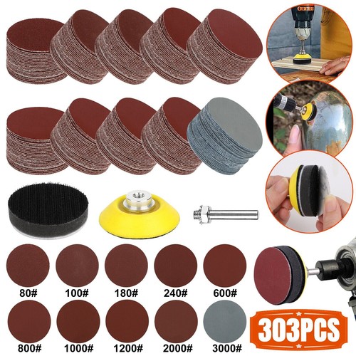 303pcs inch sanding - inch, disc