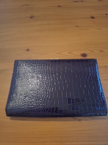 Purple faux leather - purple, croc