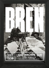 Bren MG Poster Framed Wall Art