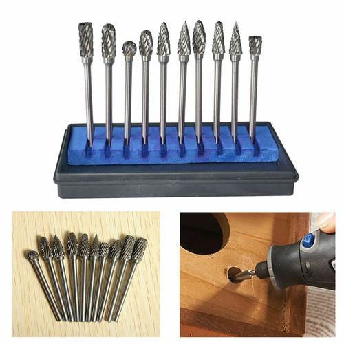 10x hss carbide burr rotary - hss,