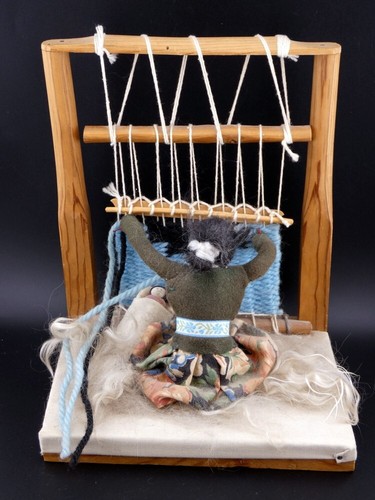 Vintage native american weaver - native,