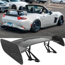 For Mazda MX5 Miata RX-7 RX-8 Coupe Carbon 47" Rear Trunk GT Racing Spoiler Wing