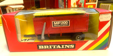 BRITAINS.FARM.1:32. MASSEY FERGUSON.MF200. TIPPING TRAILER. HIGH SIDED TRAILER.