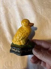 Heavy Cast Iron Duck Duckling