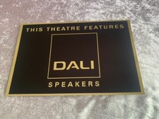 DALI Speakers Home Cinema Sign