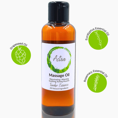 Sports massage oil muscle - muscle, rub