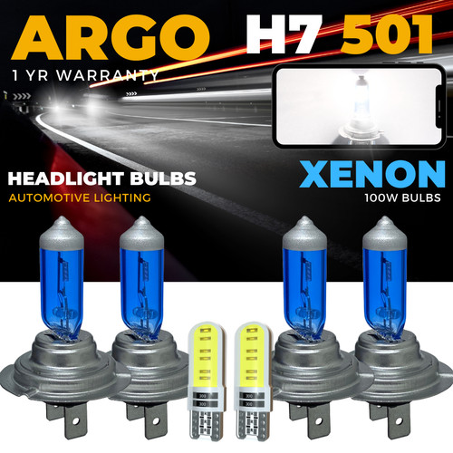 Super white xenon - 4x, h7