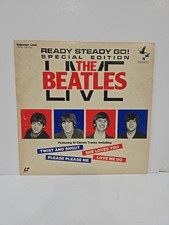 12" LaserDisc - the Beatles Ready Steady Go! Special Edition MADE IN JAPAN MINT