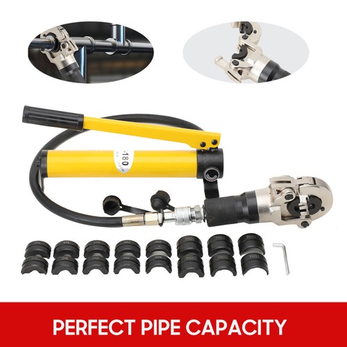 Hydraulic pipe crimper - pipe,