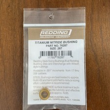 Redding .287 Titanium Nitride