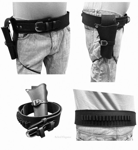 Western cowboy gun holster - western,