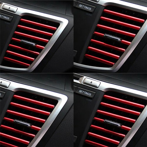 Red air conditioner outlet - air,