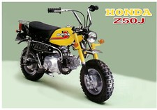 HONDA Poster Classic Z50J Z50