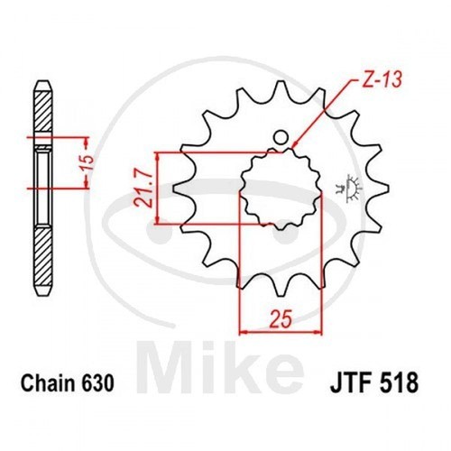 Sprocket z13 630 - z13,