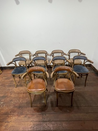 Set bentwood armchairs - ,