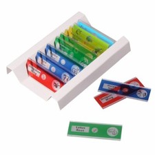 12/48pcs Plastic Prepared Microscope Slides Sample Animals Insects Plants Flower