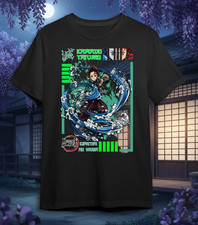 Demon Slayer Demon Hunter Squad Tanjiro Japanese Anime Adult Unisex T-shirt