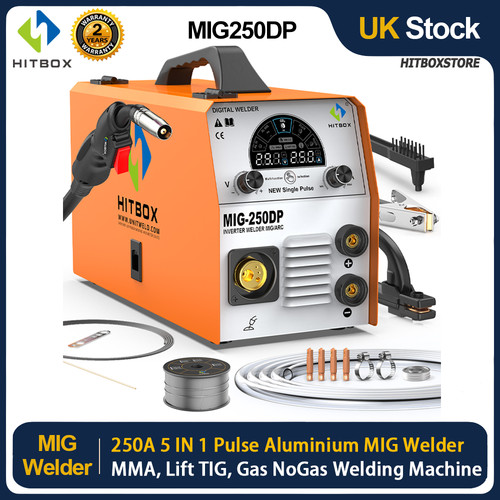 Hitbox 5in1 mig welder 250a - hitbox,