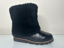 UGG Australia Black Maylin Sheepskin Boots 6 US 1001761