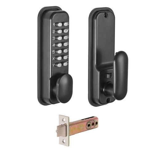 Digital lock with mechanical - lock,