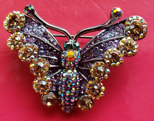 Butler wilson brooch - wilson, large