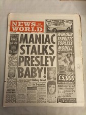 1989 NEWS OF THE WORLD Maniac