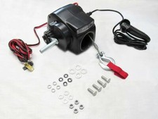 12V 2000LB Electric Boat Trailer Winch - Marine Dinghy Pull Recover Remote Load