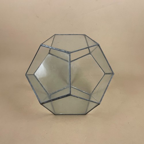 Large geometric glass - geometric,