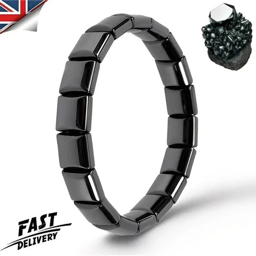 Hematite bracelet magnetic - hematite,