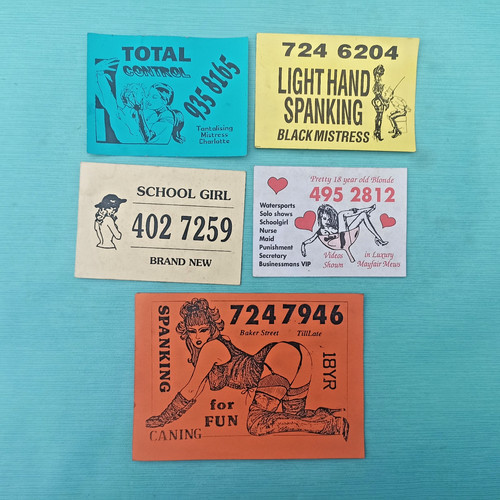 Advertising cards london phone - advertising,