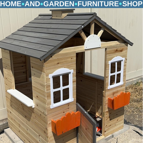Wooden kids outdoor - kids, playhouse