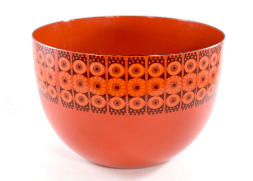 Vintage retro finel enamel red - retro,