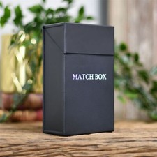 Luxury Black Printed Match Box