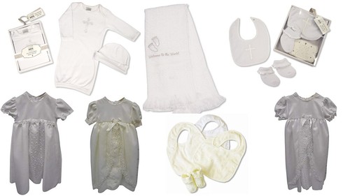 Baby christening gown robe - christening,