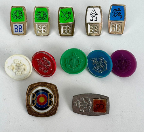Boys brigade badges - badges, x12