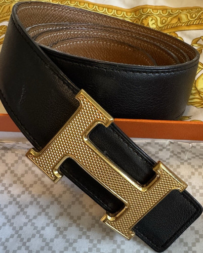 Hermès reversible belt - hermès, h