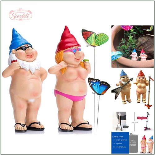 Nude garden gnomes - nude,