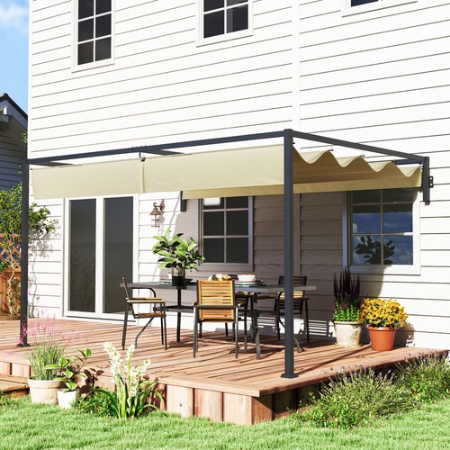 Outsunny wall mounted - x, 4m