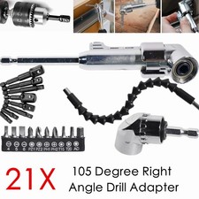 21PCS 105° Right Angle Drill