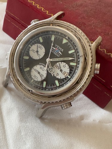 Vintage yema flygraf quartz - flygraf,