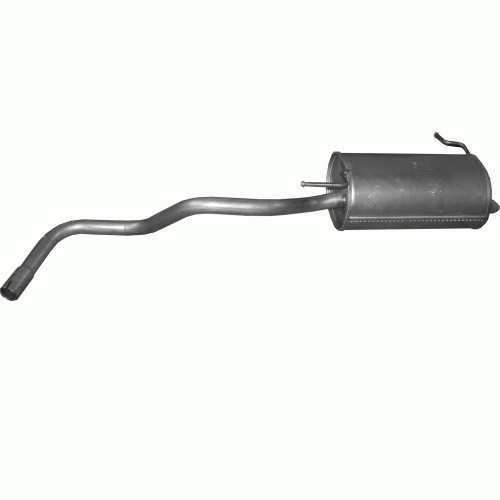 Exhaust rear silencer for - rear,