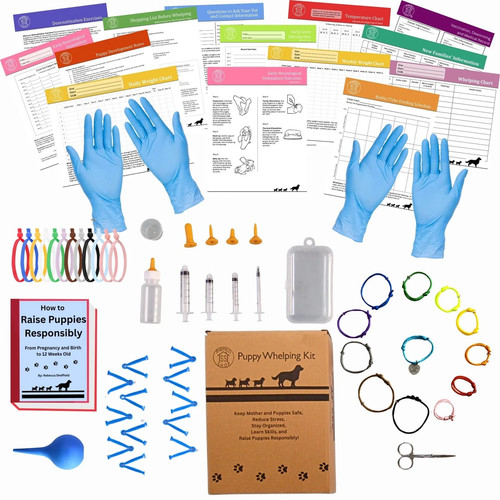Puppy whelping supplies - supplies, 64