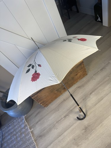 Vintage rose parasol umbrella - rose,
